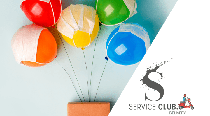 EdTech startup, Service Club pivots to provide training & jobs for the delivery sector & wins the "Top Business Solution Award for the Covid Era" - baloons