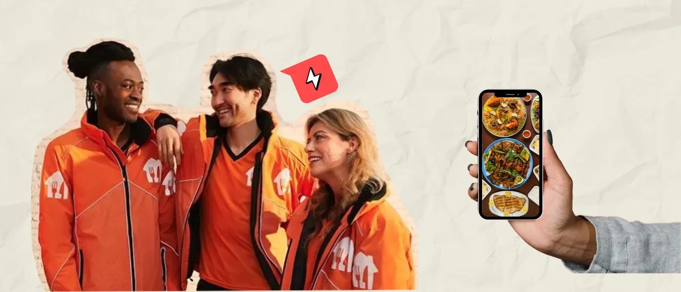 just eat delivery driver